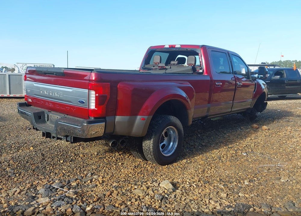 2019 FORD F-350 KING RANCH VIN: 1FT8W3DT7KEF27627