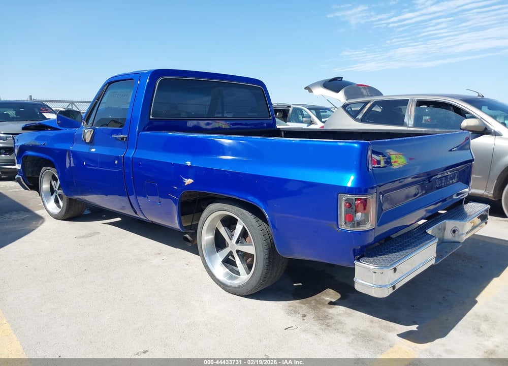 1982 CHEVROLET C10 VIN: 1GCDC14H8CS167083