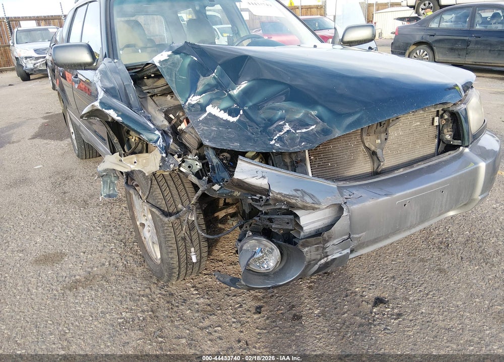 2005 SUBARU FORESTER 2.5XS L.L. BEAN VIN: JF1SG67625H728984