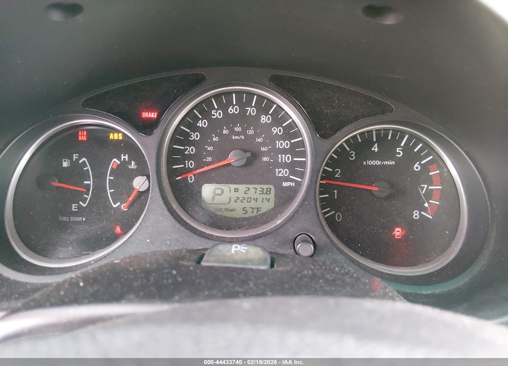2005 SUBARU FORESTER 2.5XS L.L. BEAN VIN: JF1SG67625H728984