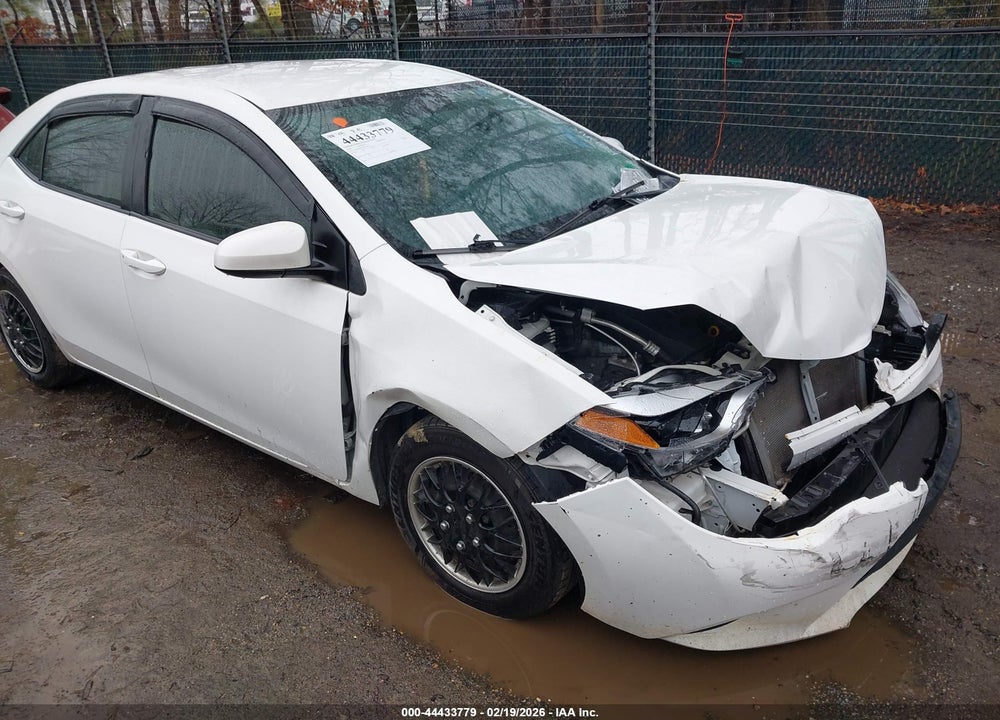 2016 TOYOTA COROLLA L VIN: 2T1BURHE7GC625240