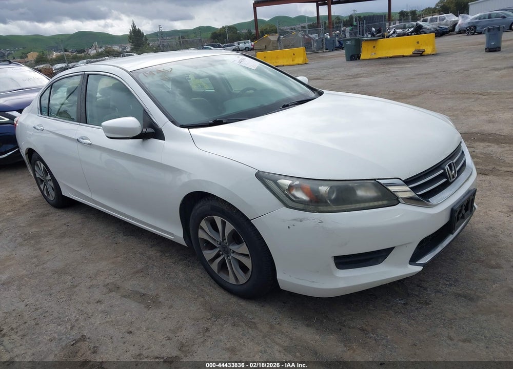 2014 HONDA ACCORD LX VIN: 1HGCR2F3XEA110265