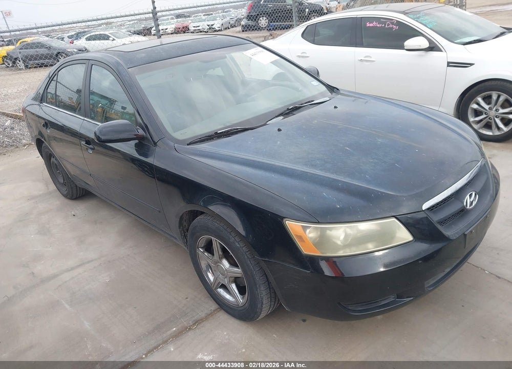 2008 HYUNDAI SONATA GLS VIN: 5NPET46C18H300196