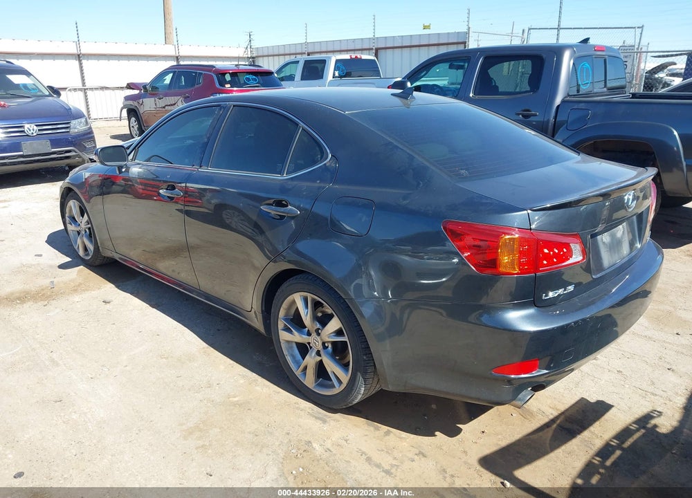 2009 LEXUS IS 250 VIN: JTHBK262X95095804