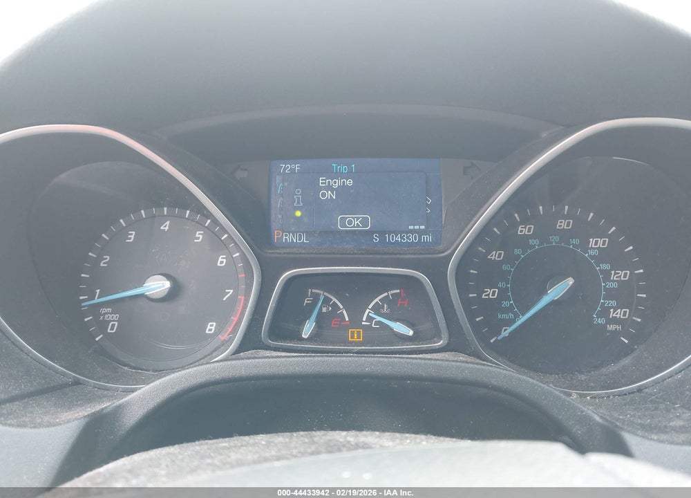 2014 FORD FOCUS SE VIN: 1FADP3F22EL435556