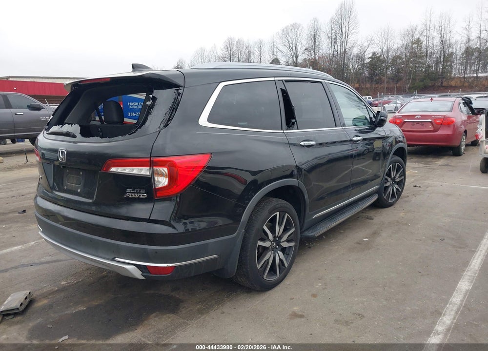2019 HONDA PILOT ELITE VIN: 5FNYF6H04KB089133