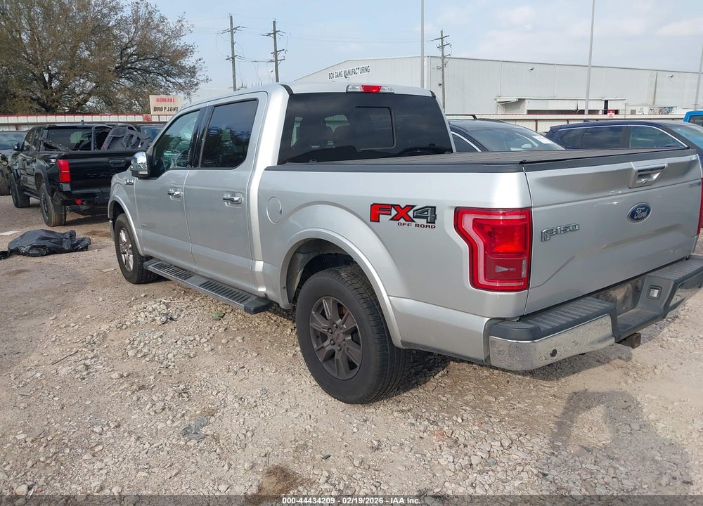 2017 FORD F-150 LARIAT VIN: 1FTEW1EP4HFA07400