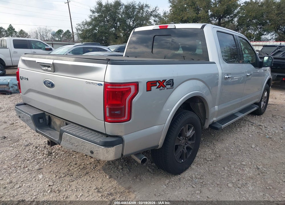 2017 FORD F-150 LARIAT VIN: 1FTEW1EP4HFA07400