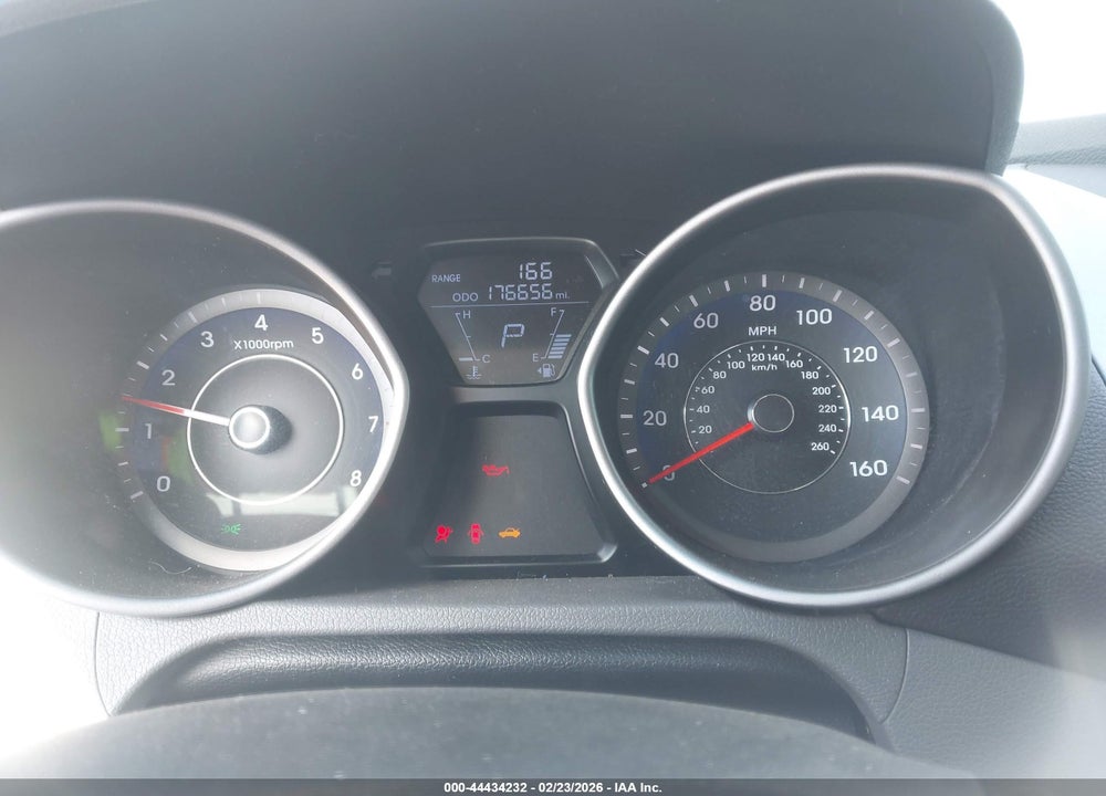 2013 HYUNDAI ELANTRA LIMITED VIN: KMHDH4AE2DU915616
