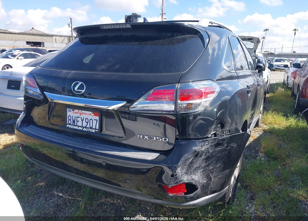 2013 LEXUS RX 350 VIN: 2T2ZK1BA8DC127308