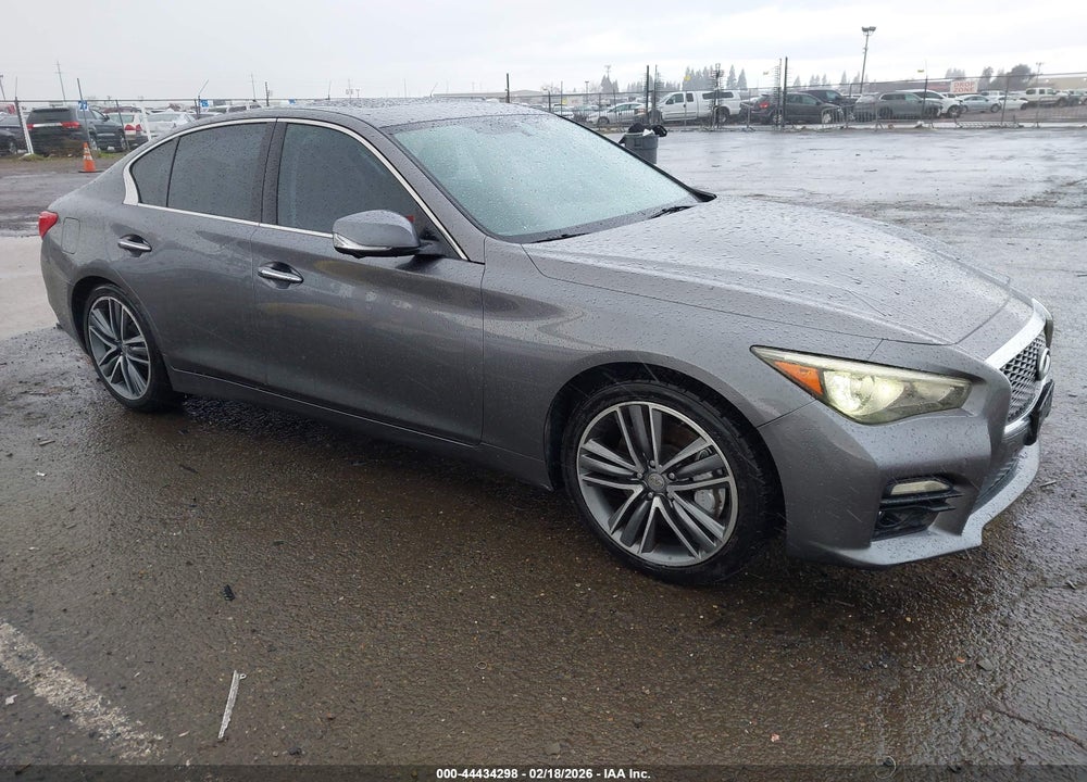 2014 INFINITI Q50 HYBRID SPORT VIN: JN1AV7AR7EM700547