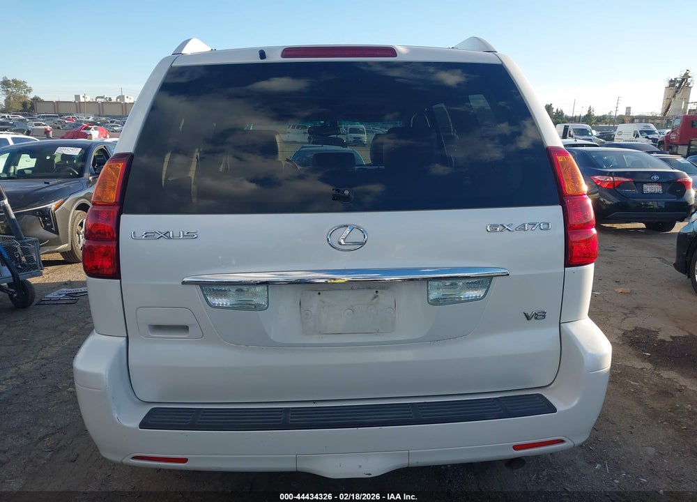 2004 LEXUS GX 470 VIN: JTJBT20X540060044