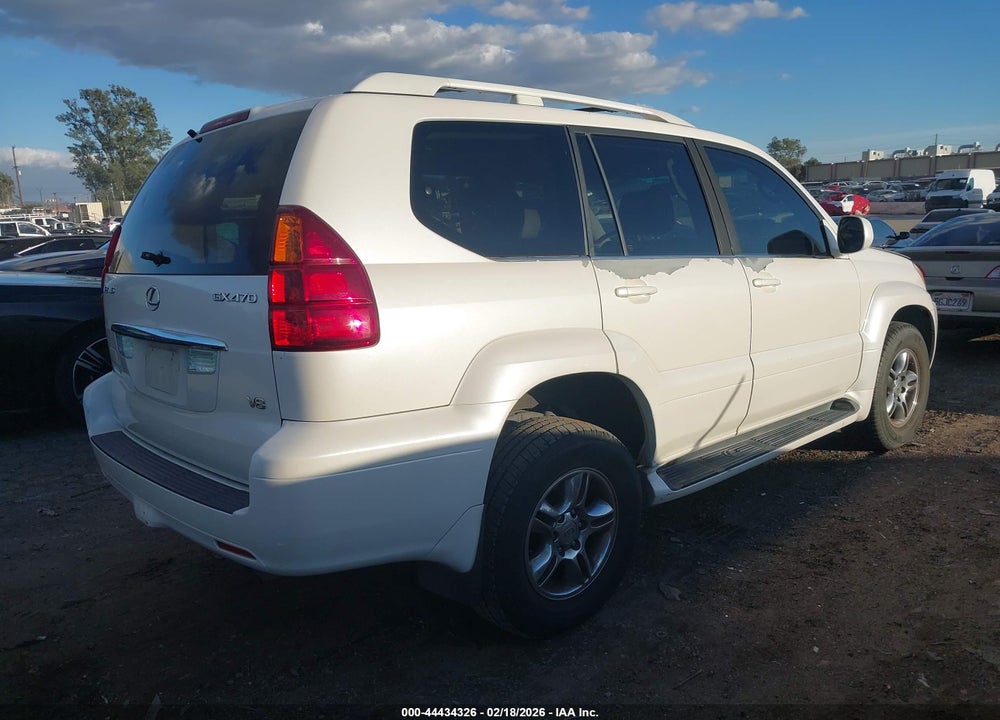 2004 LEXUS GX 470 VIN: JTJBT20X540060044