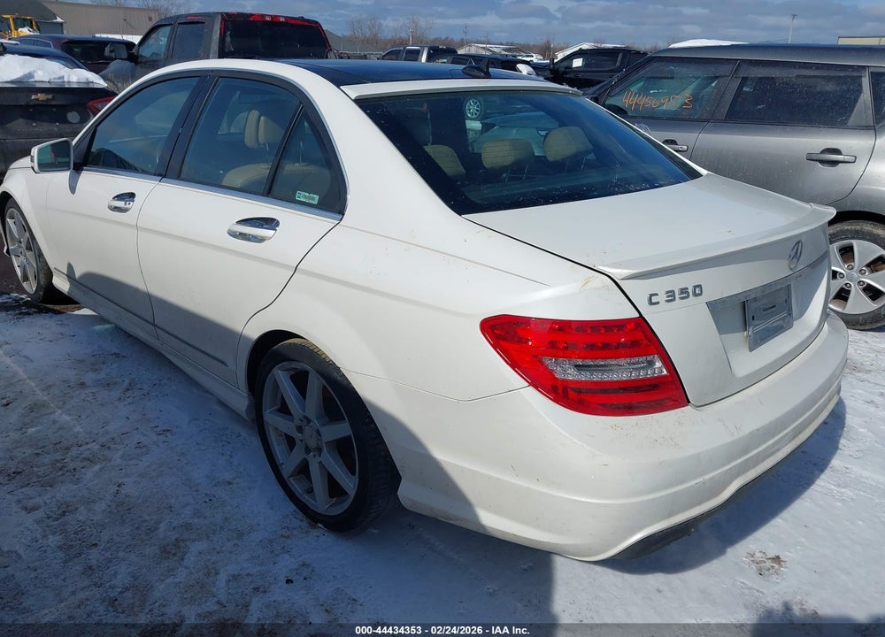 2013 MERCEDES-BENZ C 350 SPORT VIN: WDDGF5HB0DR255531