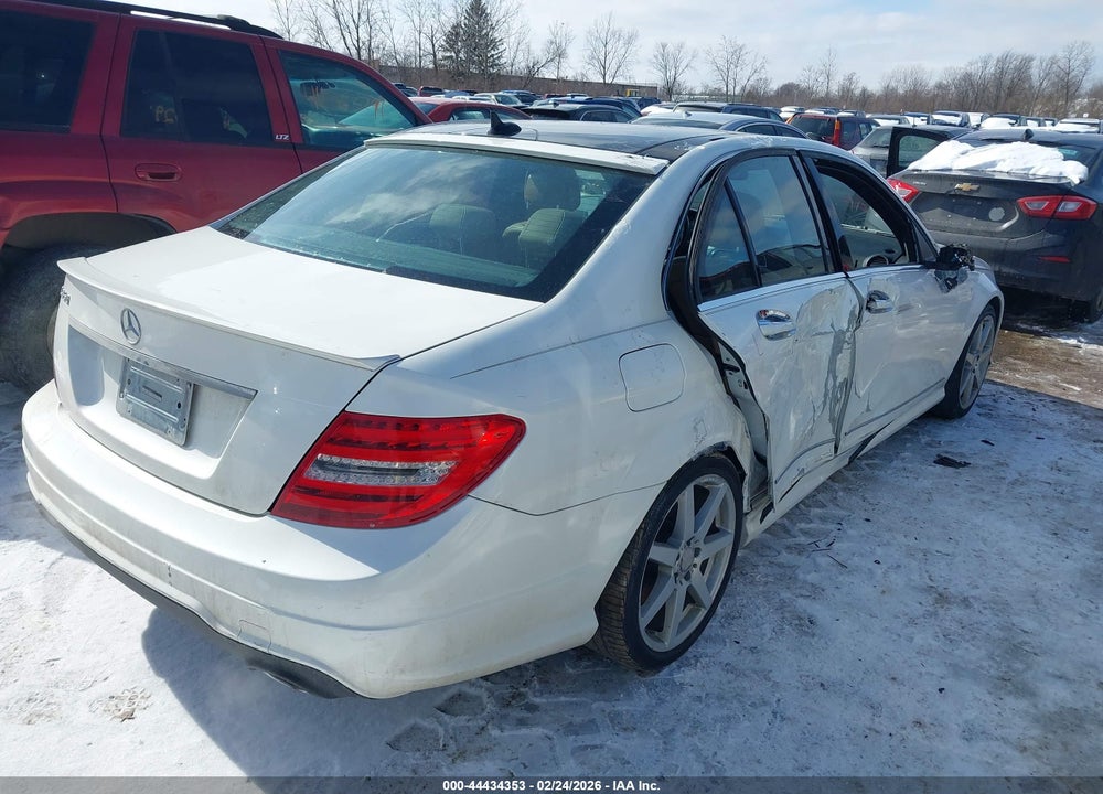 2013 MERCEDES-BENZ C 350 SPORT VIN: WDDGF5HB0DR255531
