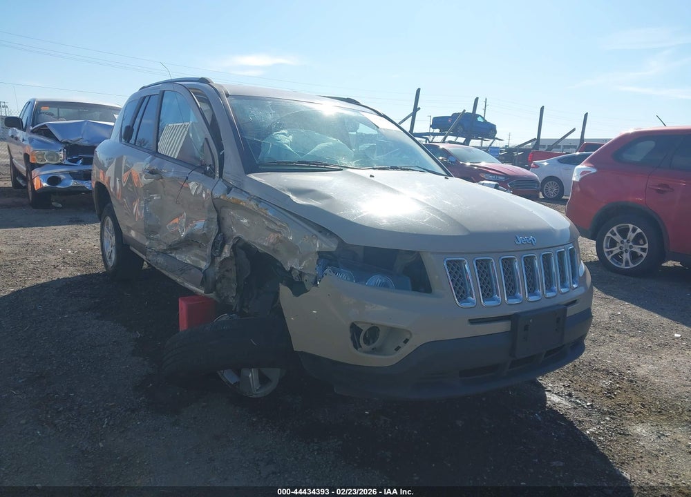 2017 JEEP COMPASS LATITUDE FWD VIN: 1C4NJCEB1HD198428