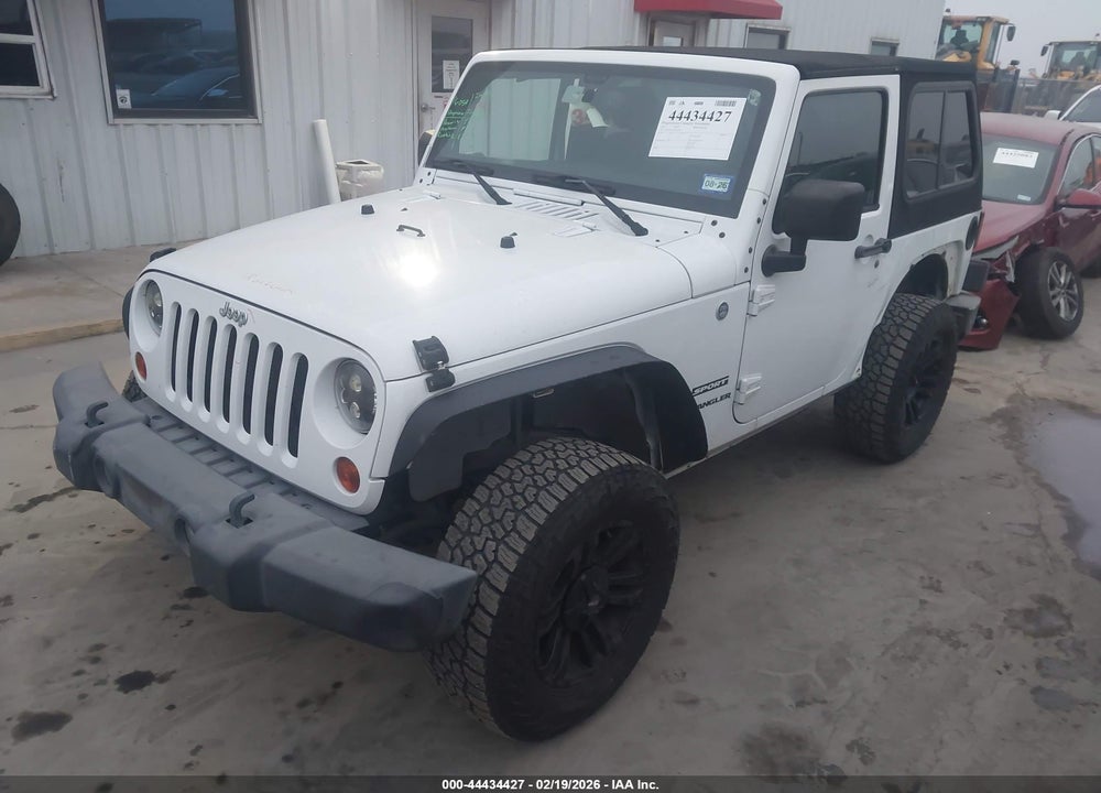 2013 JEEP WRANGLER SPORT VIN: 1C4AJWAG3DL501601