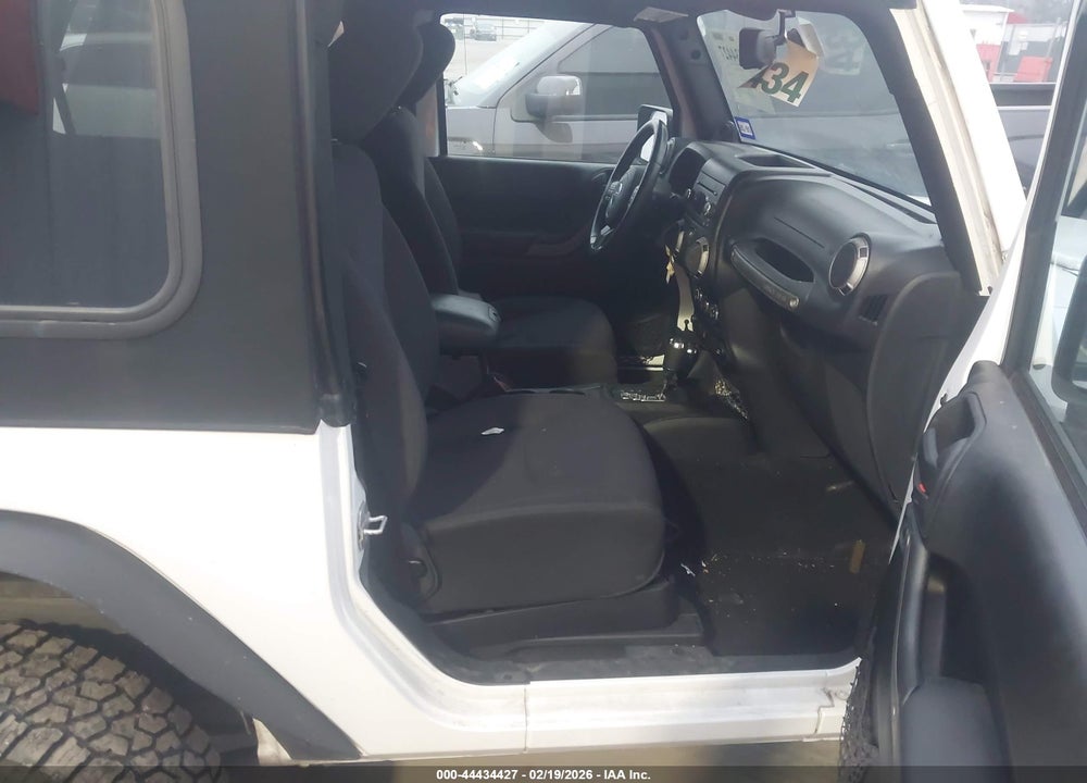 2013 JEEP WRANGLER SPORT VIN: 1C4AJWAG3DL501601