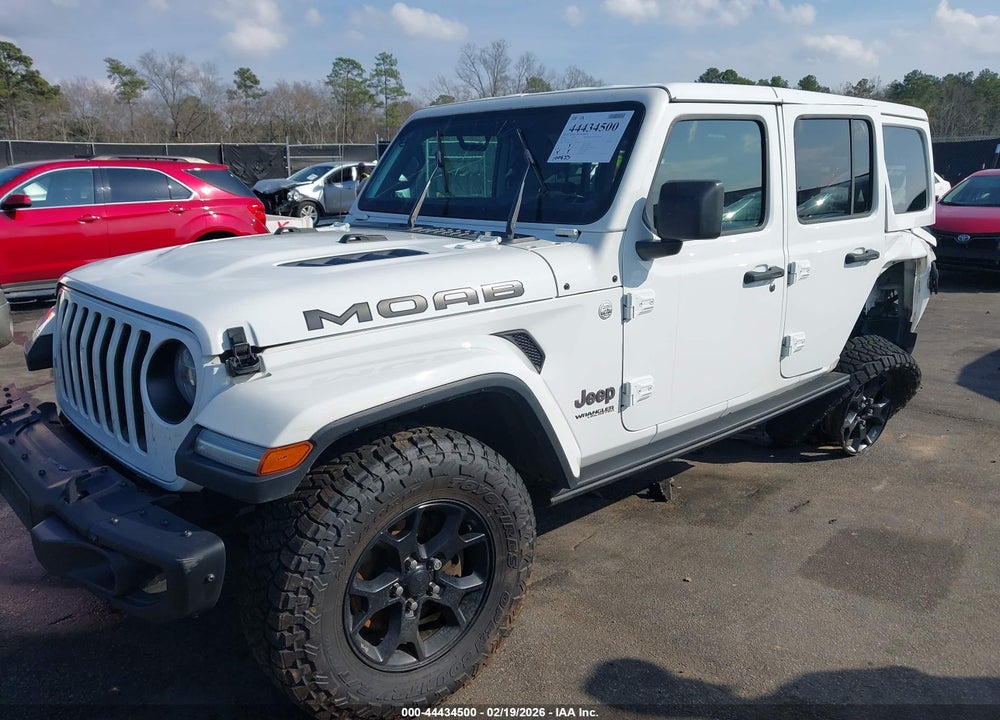 2019 JEEP WRANGLER UNLIMITED MOAB 4X4 VIN: 1C4HJXEG1KW511554