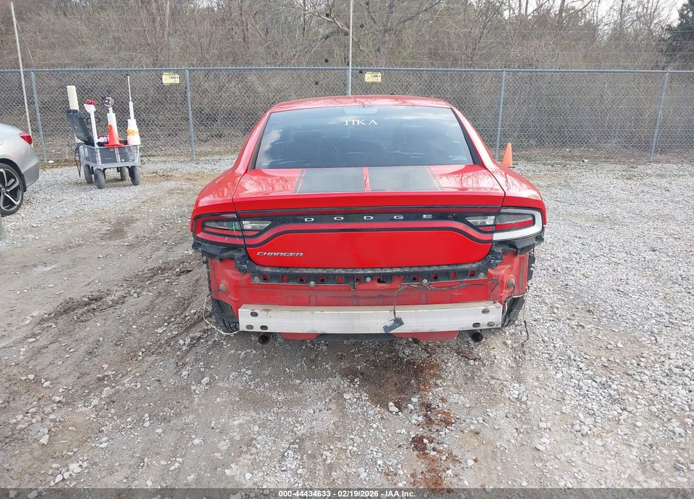 2016 DODGE CHARGER SE VIN: 2C3CDXBG8GH333450