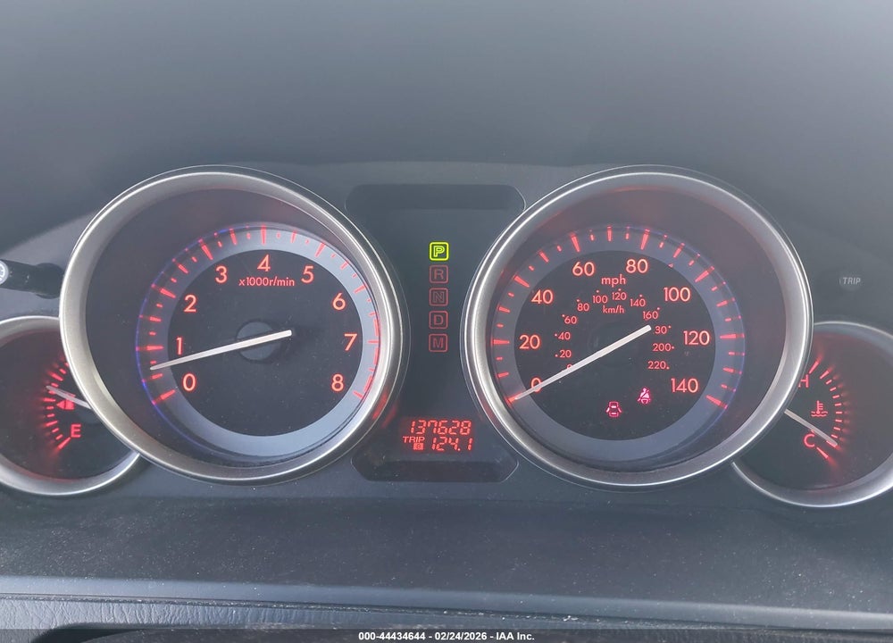 2012 MAZDA CX-9 GRAND TOURING VIN: JM3TB3DV1C0354314