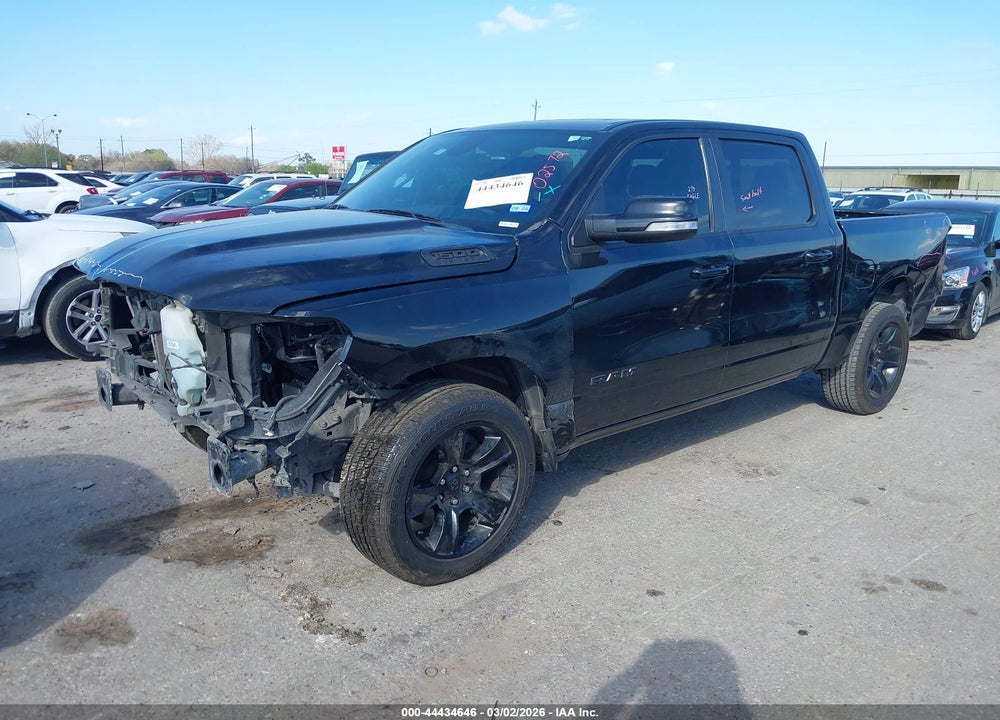 2020 RAM 1500 LONE STAR  4X2 5'7 BOX VIN: 1C6RREFT2LN405061