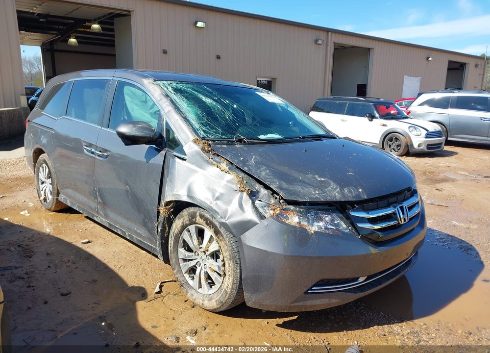 2016 HONDA ODYSSEY SE VIN: 5FNRL5H37GB078703