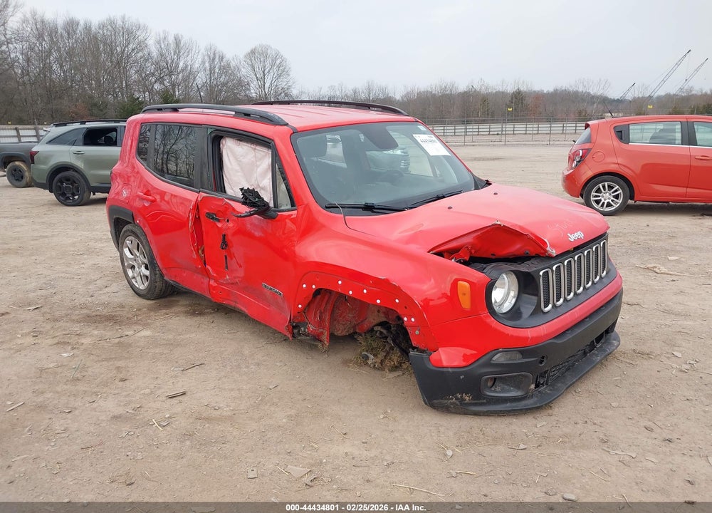 2018 JEEP RENEGADE LATITUDE FWD VIN: ZACCJABB3JPG95732