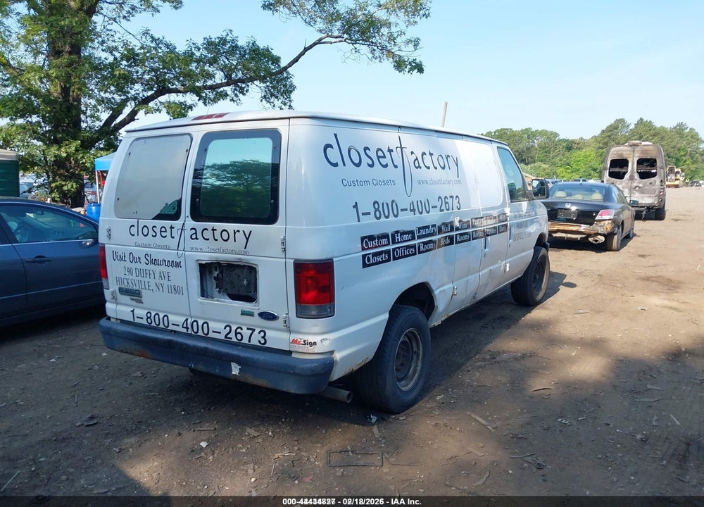 2011 FORD E-250 COMMERCIAL VIN: 1FTNE2EWXBDA08537