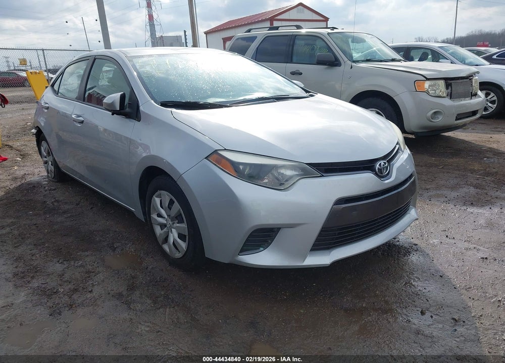 2015 TOYOTA COROLLA LE VIN: 2T1BURHE9FC395120