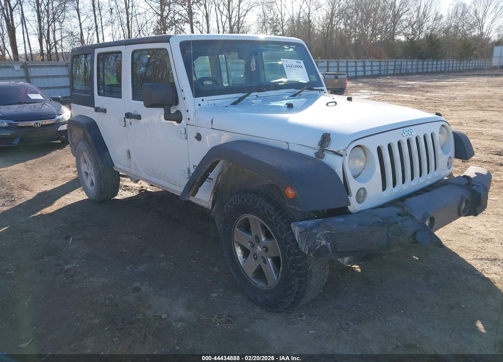 2014 JEEP WRANGLER UNLIMITED SPORT RHD VIN: 1C4BJWKGXEL262522