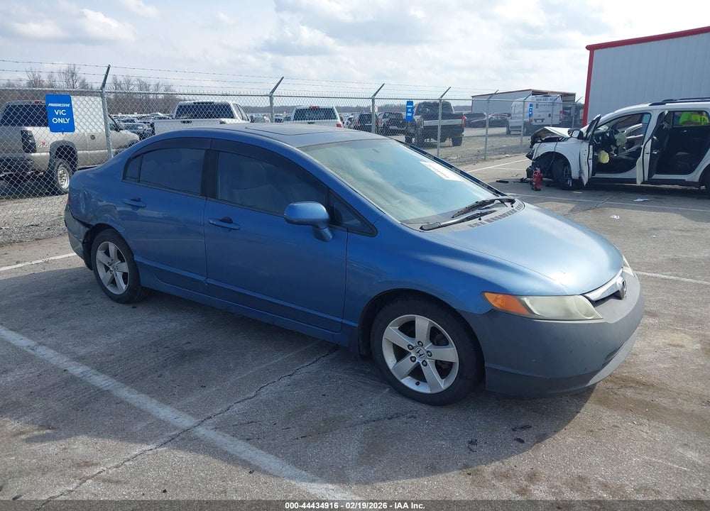 2008 HONDA CIVIC EX VIN: 1HGFA16818L020540
