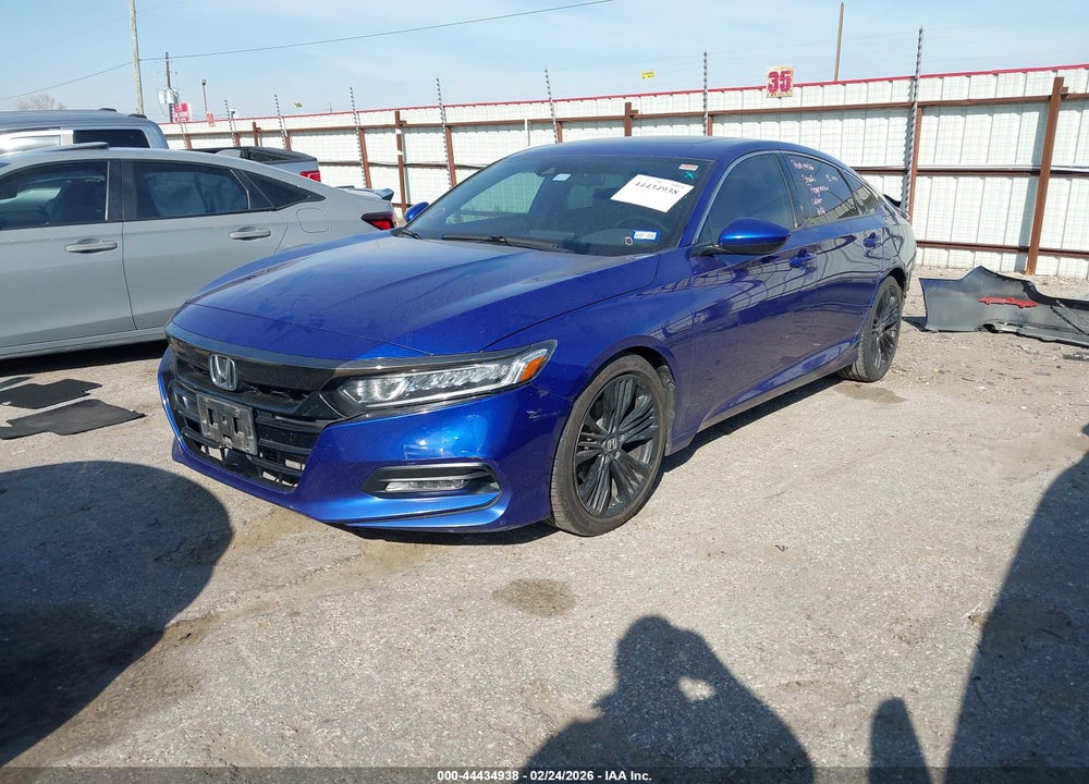 2018 HONDA ACCORD SPORT 2.0T VIN: 1HGCV2F30JA019883