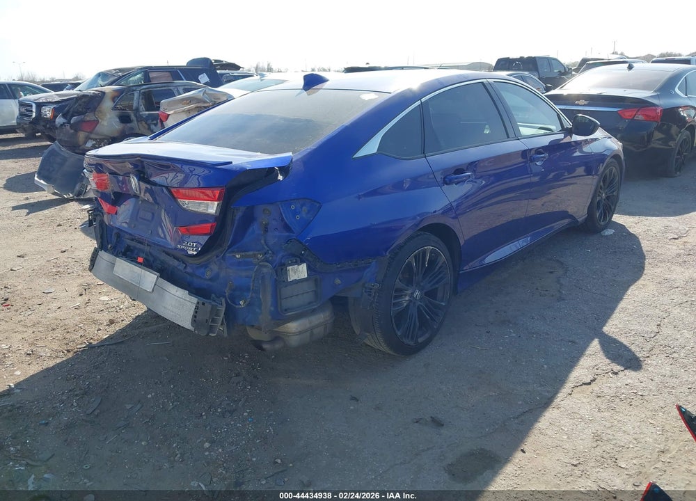 2018 HONDA ACCORD SPORT 2.0T VIN: 1HGCV2F30JA019883