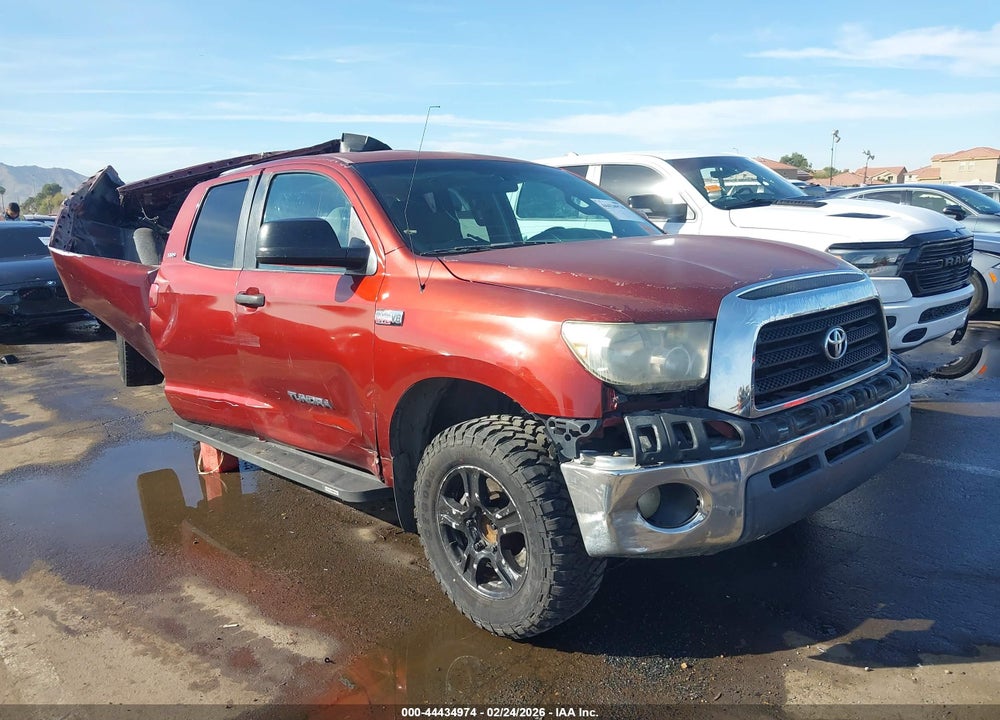 2008 TOYOTA TUNDRA SR5 5.7L V8 VIN: 5TFRV54178X036621