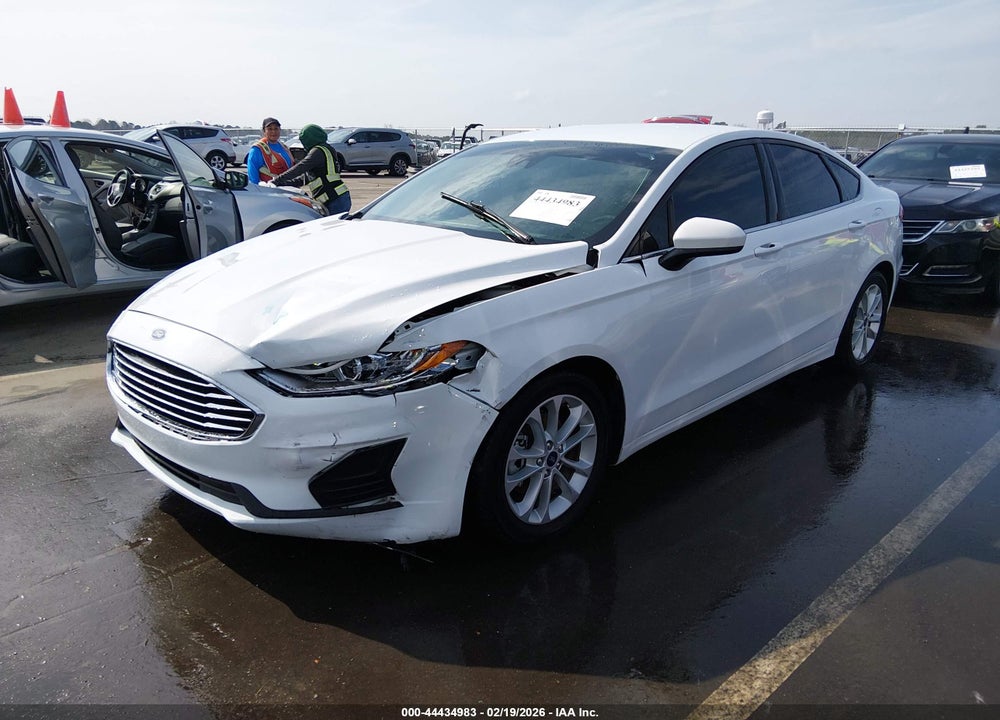 2019 FORD FUSION SE VIN: 3FA6P0HD2KR159480