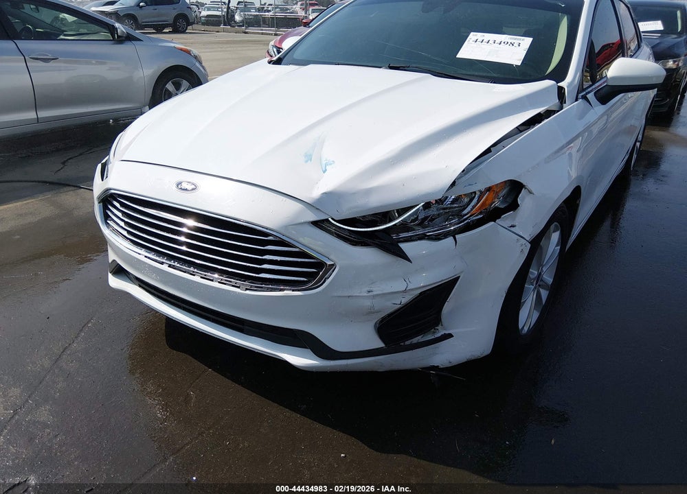 2019 FORD FUSION SE VIN: 3FA6P0HD2KR159480