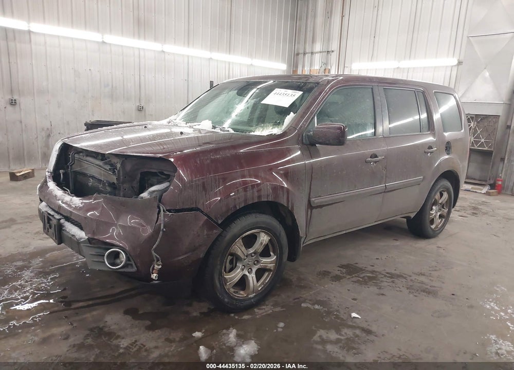 2013 HONDA PILOT EX-L VIN: 5FNYF4H51DB057498