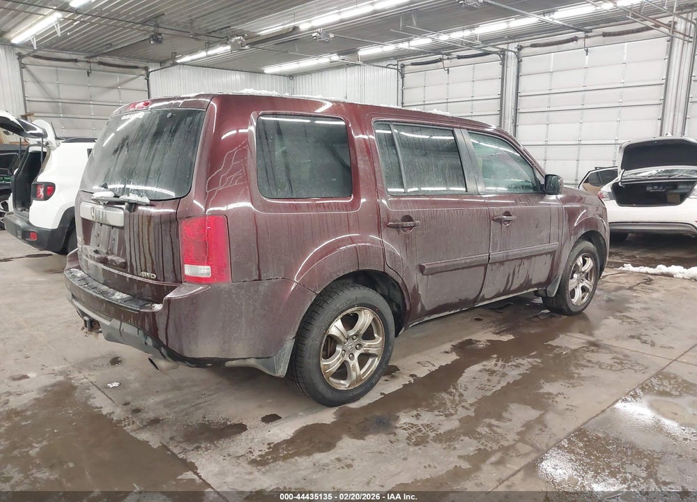 2013 HONDA PILOT EX-L VIN: 5FNYF4H51DB057498