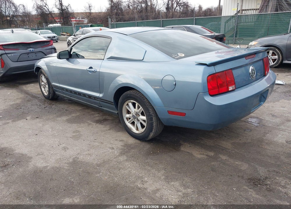 2007 FORD MUSTANG V6 DELUXE/V6 PREMIUM VIN: 1ZVFT80N775229006