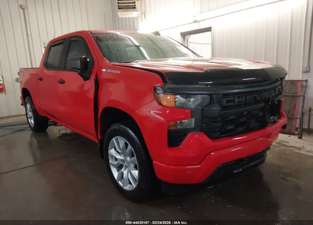 2023 CHEVROLET SILVERADO 1500 4WD  SHORT BED CUSTOM VIN: 3GCPDBEK9PG263568
