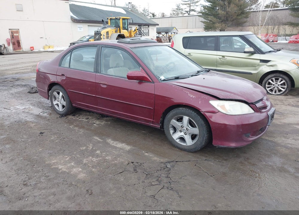 2004 HONDA CIVIC EX VIN: 2HGES267X4H524503