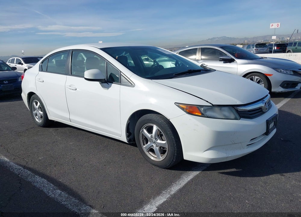 2012 HONDA CIVIC NATURAL GAS VIN: 19XFB5F51CE003179