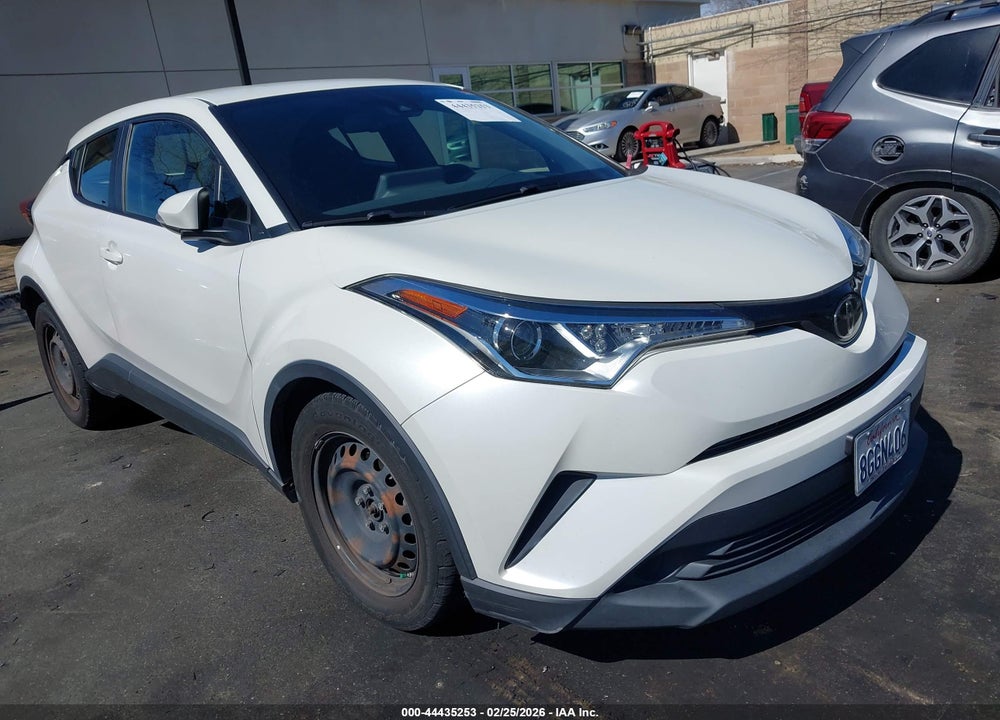 2019 TOYOTA C-HR LE VIN: JTNKHMBX2K1026594