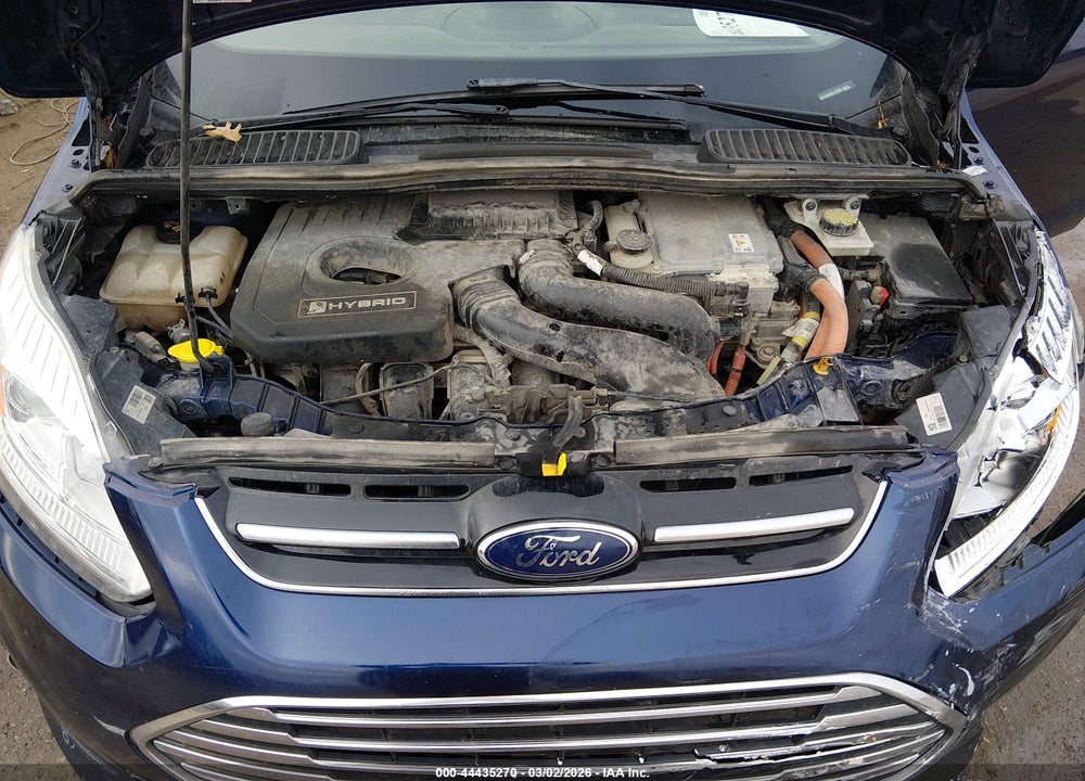 2017 FORD C-MAX HYBRID TITANIUM VIN: 1FADP5DU6HL112289