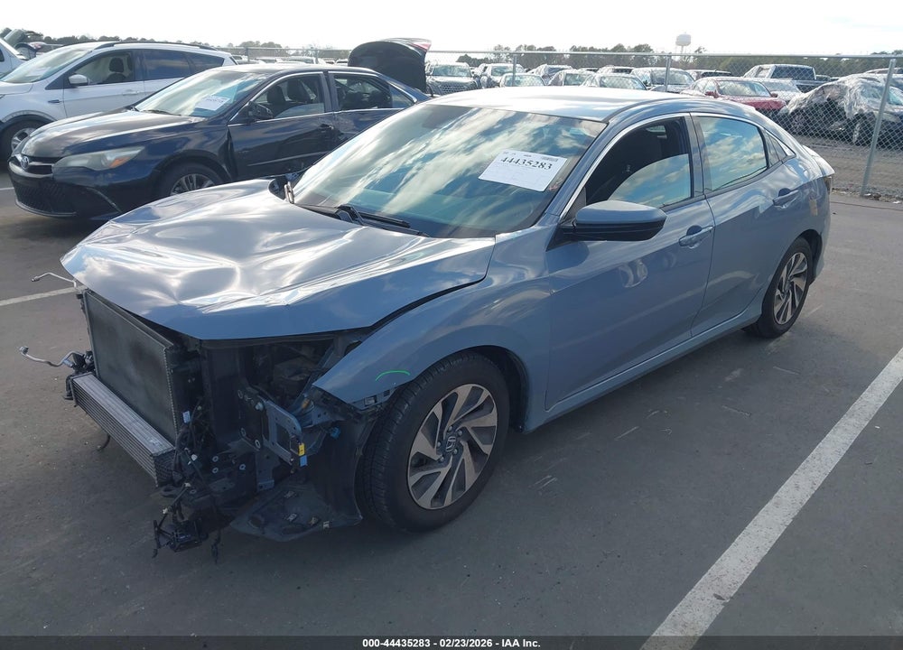 2019 HONDA CIVIC LX VIN: SHHFK7H34KU419130