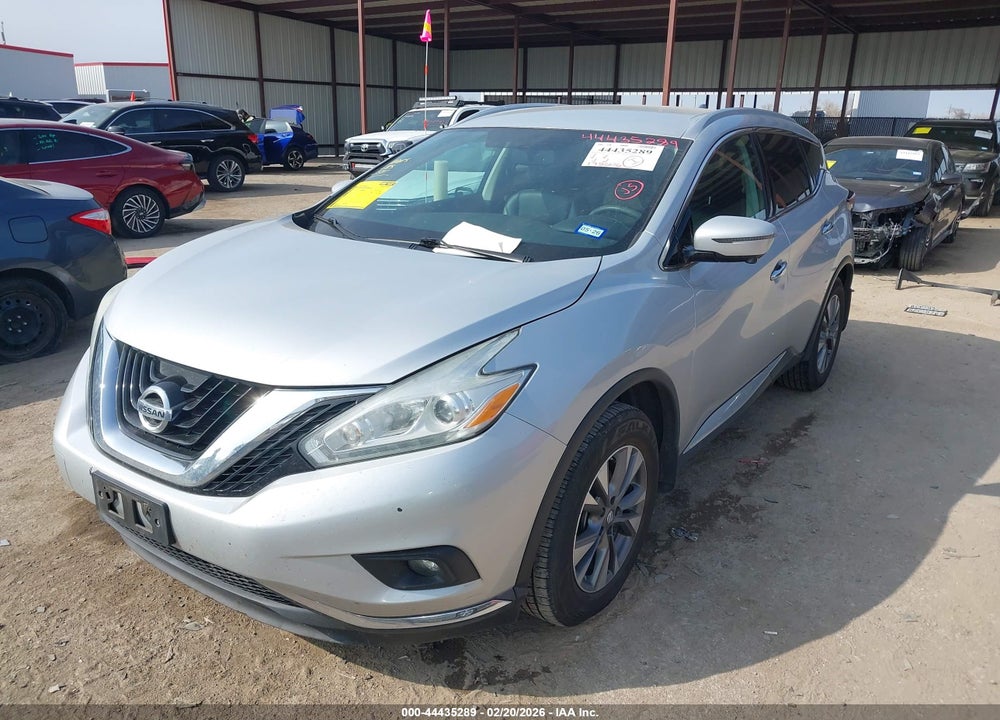 2017 NISSAN MURANO SL VIN: 5N1AZ2MH6HN187230