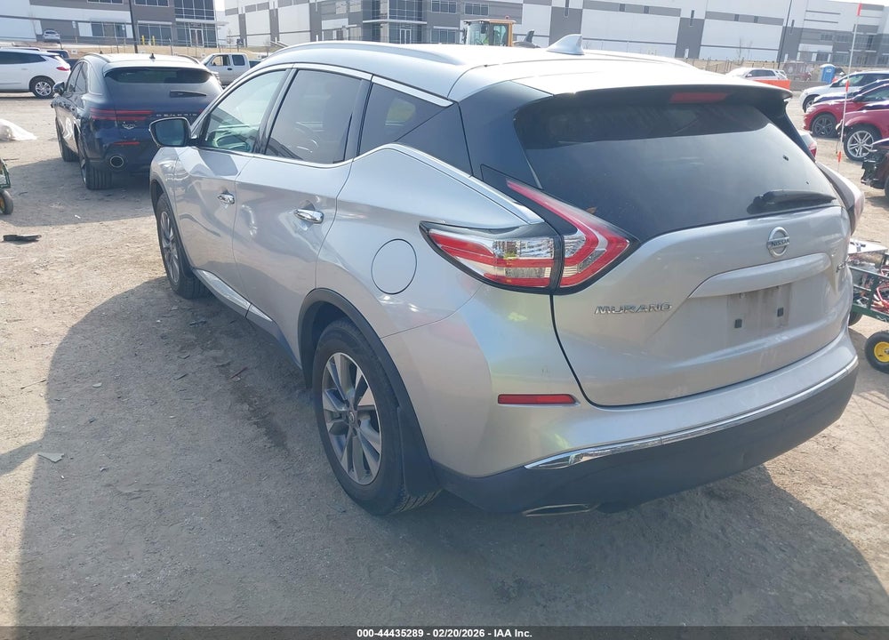 2017 NISSAN MURANO SL VIN: 5N1AZ2MH6HN187230