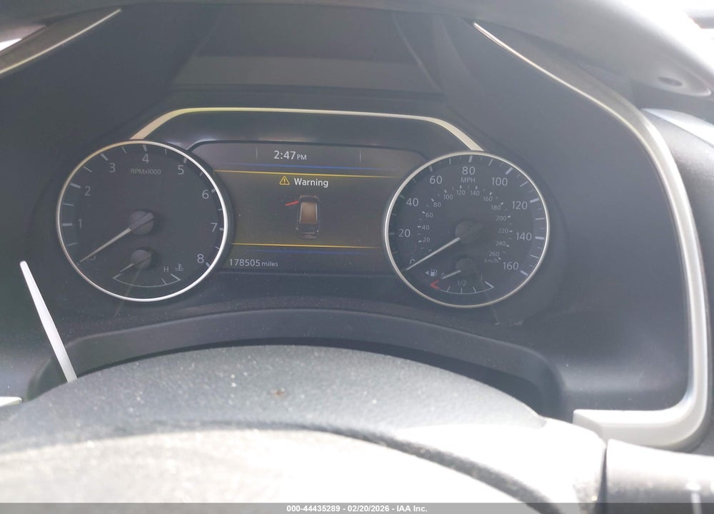 2017 NISSAN MURANO SL VIN: 5N1AZ2MH6HN187230
