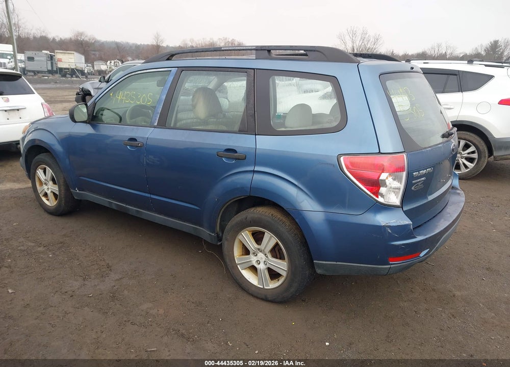 2010 SUBARU FORESTER 2.5X VIN: JF2SH6BC5AH770050